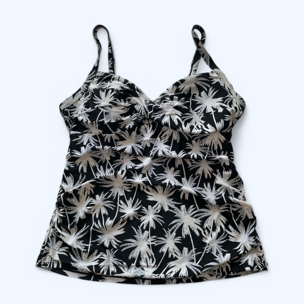 Croft & Barrow Black and White One Piece Swimwear
